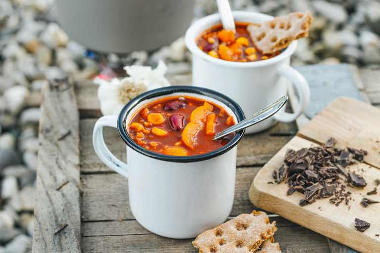 Outdoor-Rezept Chili