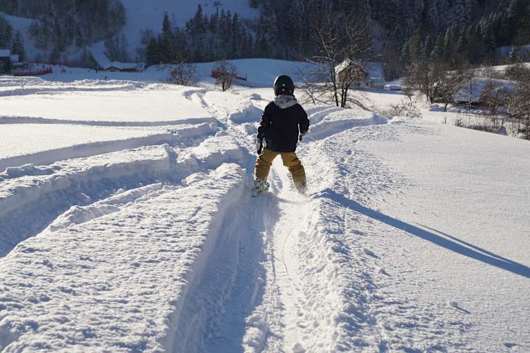 Skifahren Kinder