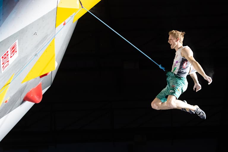 Der Weltmeister im Vorstieg: Jakob Schubert