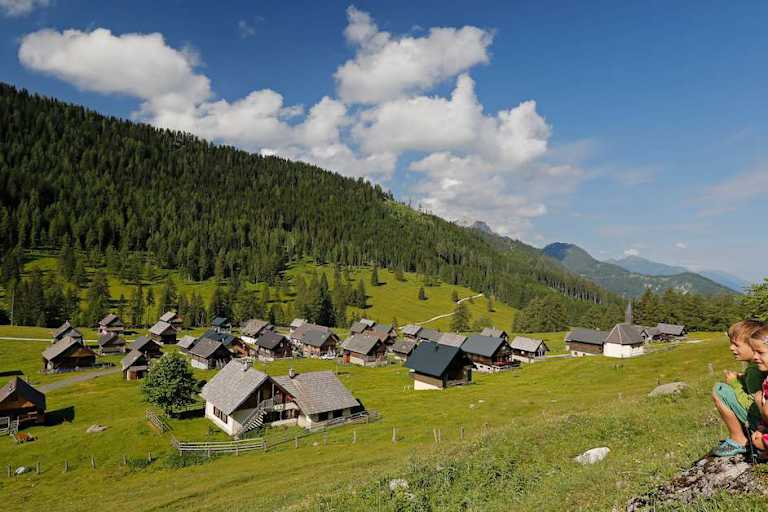 Die Egger Alm im Kärntner Gailtal