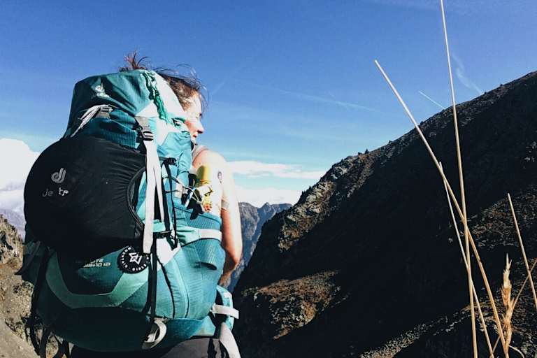 Ana Zirner Alpenüberquerung