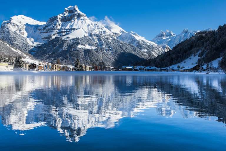 Das Winterparadies im Tal der Engel