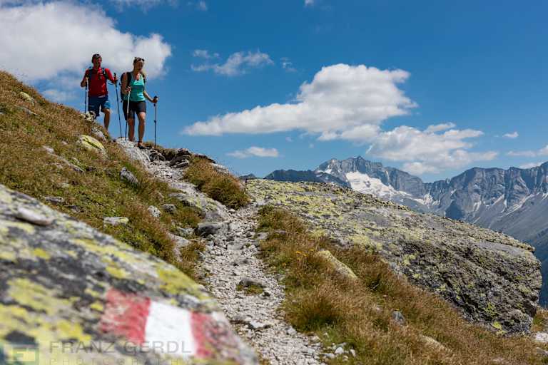 Unterwegs am Tauernhöhenweg