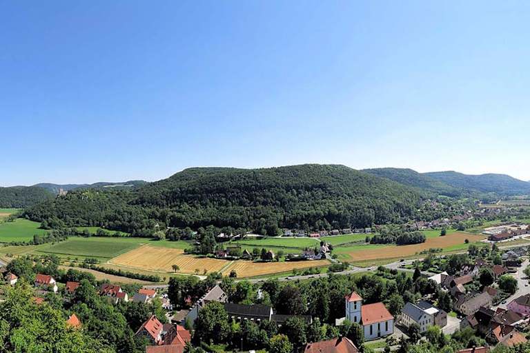 Die Fränkische Schweiz ist ein wunderbares Wandergebiet.