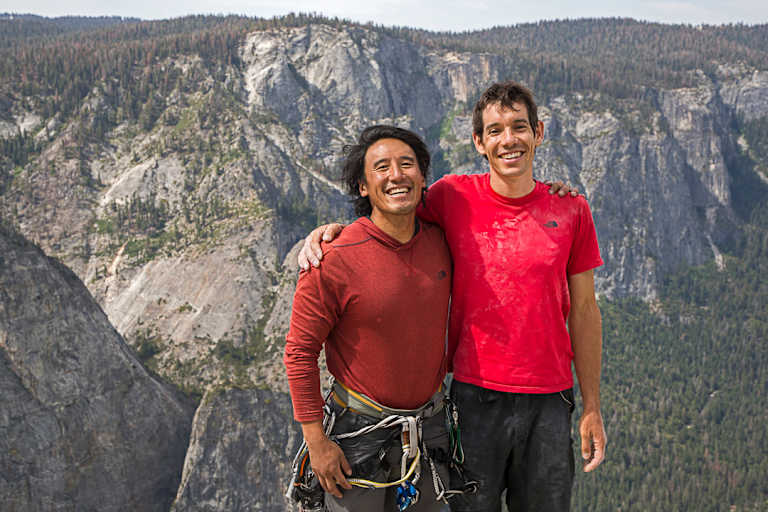 Jimmy Chin und Alex Honnold