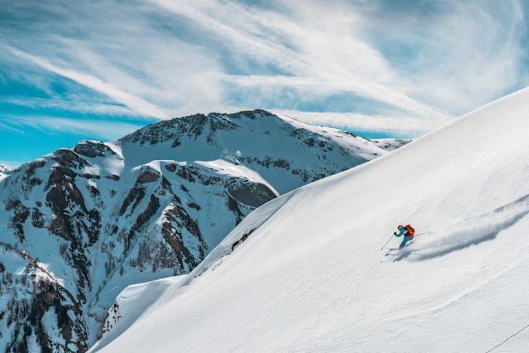 Freerider in den Allgäuer Alpen