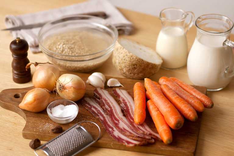 Zutaten Gerstensuppe