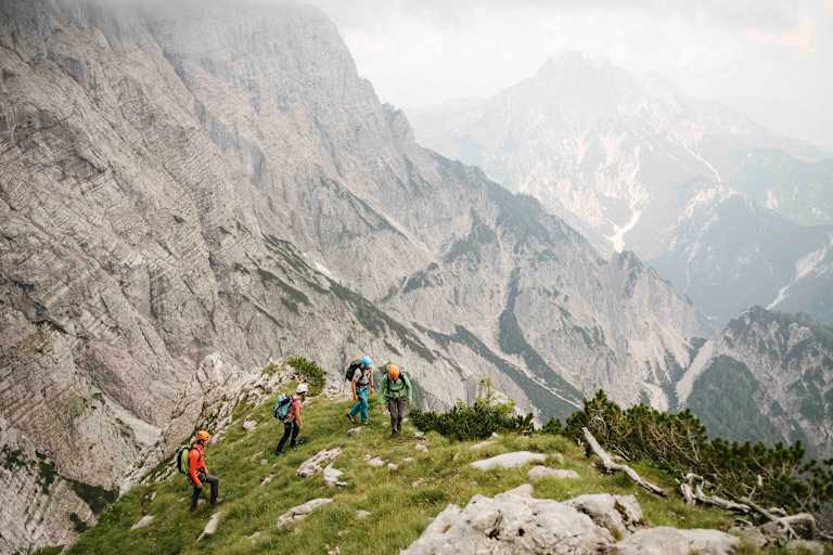 Auf dem Weg zum Hochtor im Gesäuse