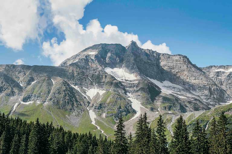 Der Hohe Sonnblick in der Goldberggruppe