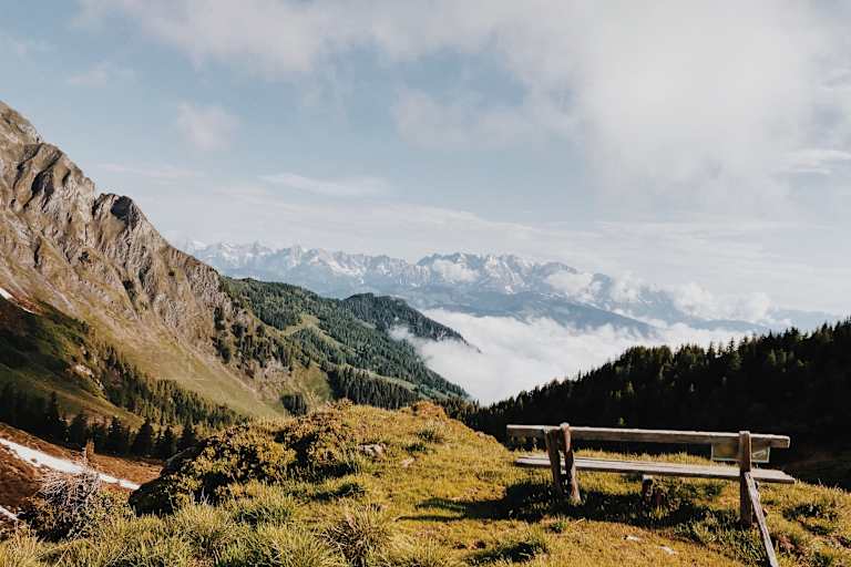 Ernst Merkinger wandert Gastein Trail