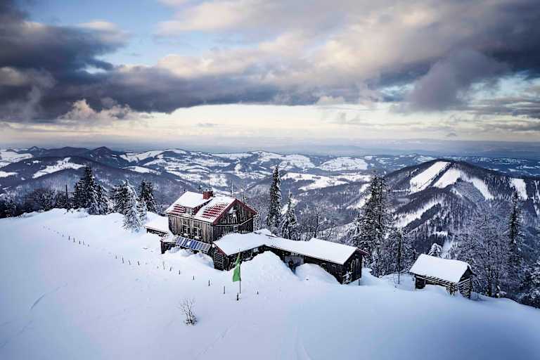 Die Julius-Seitner-Hütte