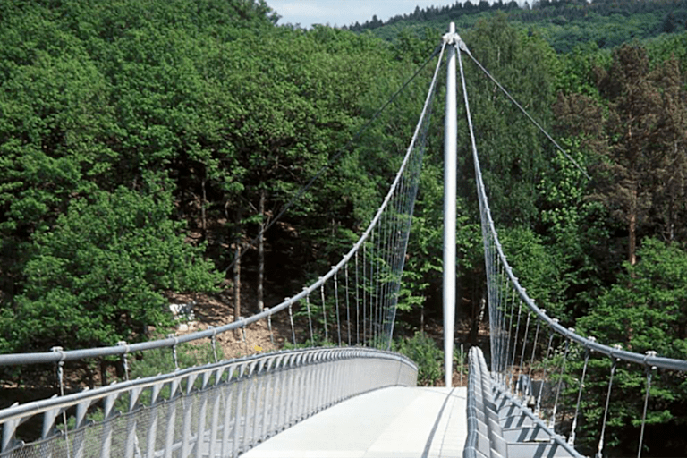 Leichte und landschaftlich wunderschöne Rundwanderung im Nationalpark Eifel in Nordrhein-Westfalen.