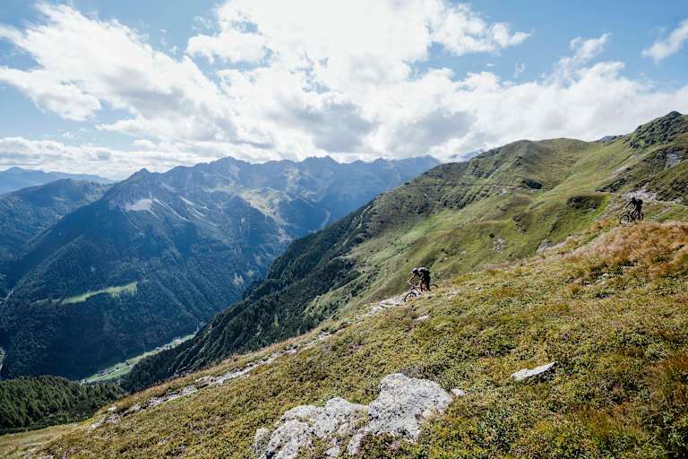 Die Brennerregion ist eine perfekte Mountainbikeregion