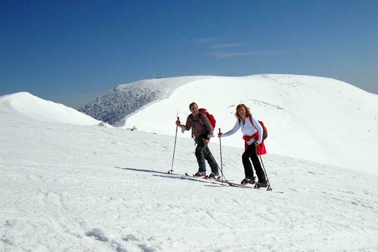 Die letzten Meter vor dem Gipfel