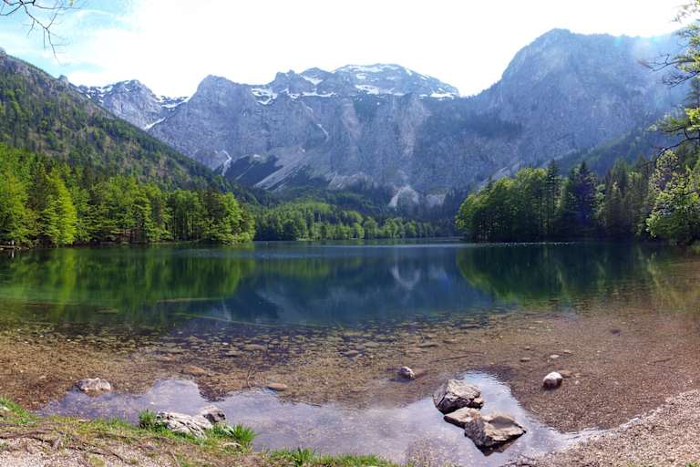 Der Langbathsee in Oberösterreich