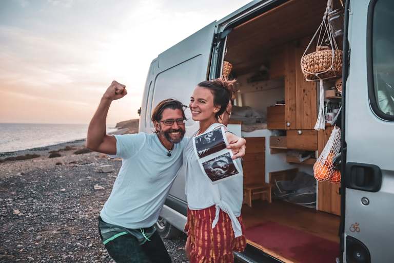 Ultraschallbilder von Laura