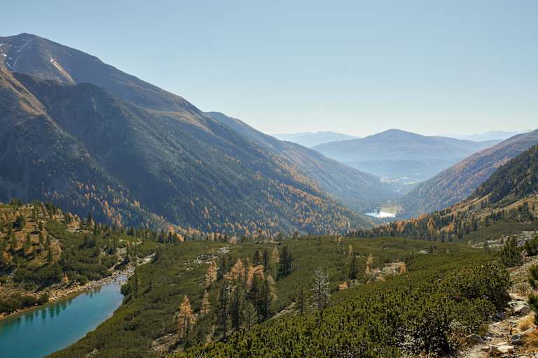 Die Steirische Krakau und ihre von Seen durchzogene Landschaft: Im Bild der Untere Wildenkarsee