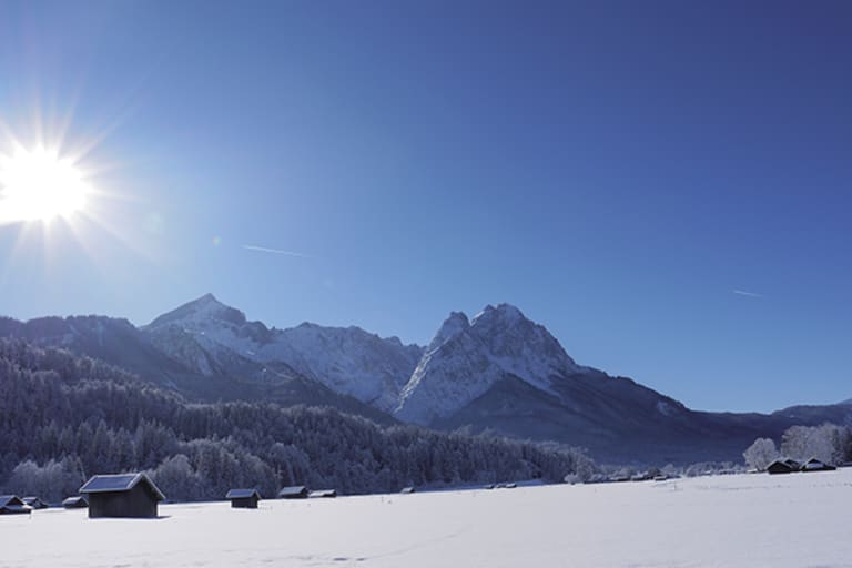 Loipe in Garmisch-Partenkirchen