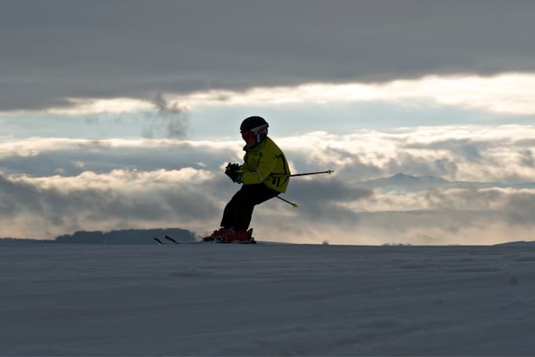 Kind Skifahren