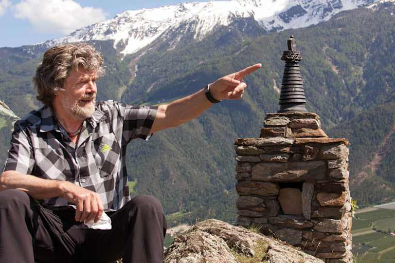 Reinhold Messner im Himalaya