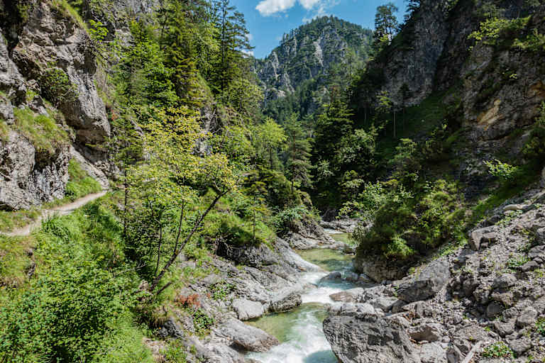 Ötschergräben in den Ybbstaler Alpen in Niederösterreich