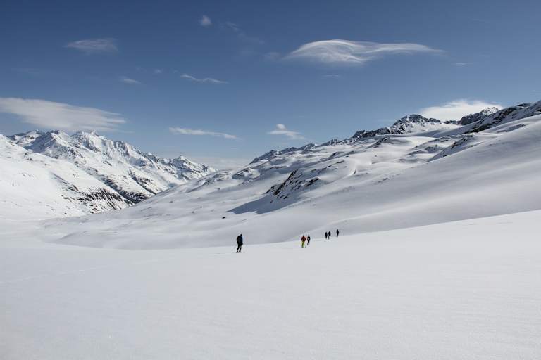 Skitouren im Schnalstal