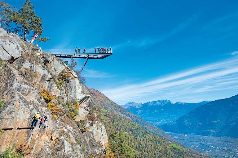 Knott Klettersteig Naturns
