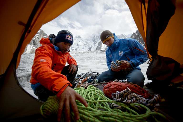 David Lama und Peter Ortner