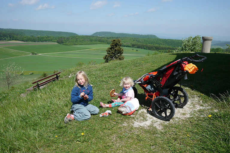 Kinderwagen Wanderungen um Nürnberg