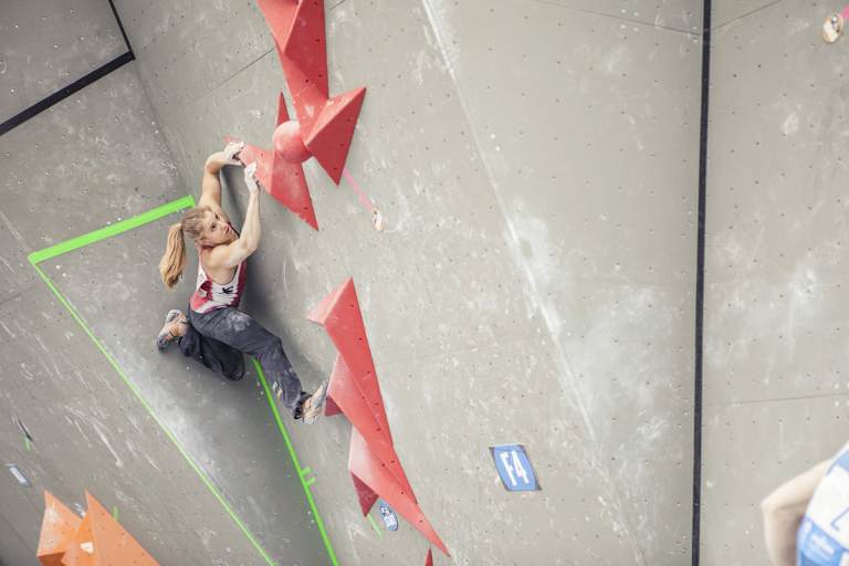 Petra Klingler in Aktion