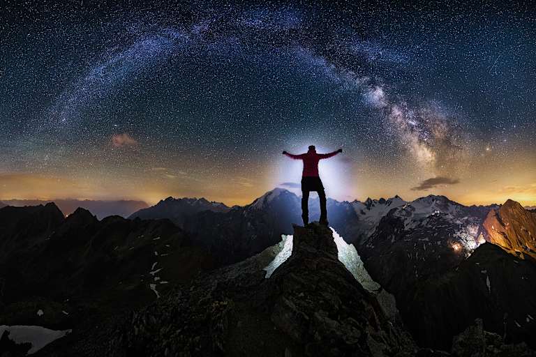 Mit viel Freude auf der Rötelspitze, Stilfser Joch