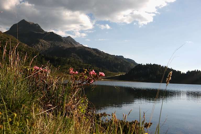 Der Obersee am Staller Sattel