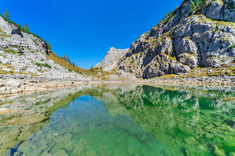 Der Seeleinsee im bayerischen Hagenbirge