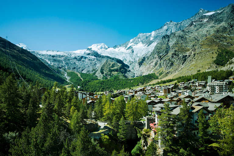 Saas-Fee im Sommer