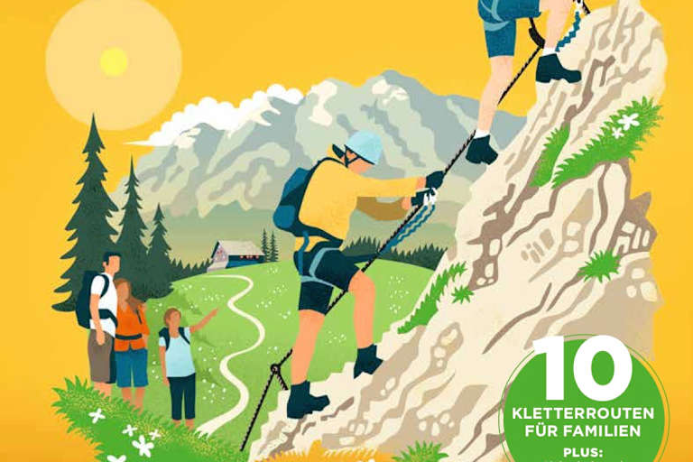 Das Klettersteig-Special findet ihr überall, wo es Zeitschriften gibt