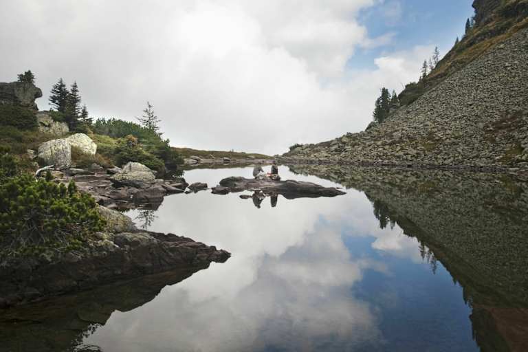Spiegelsee in der Steiermark 