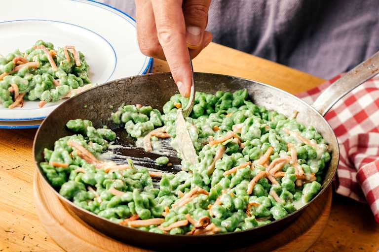 Spinatspätzle Rezept