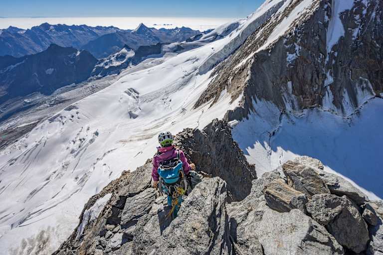 Täschhorn über SO-Grat