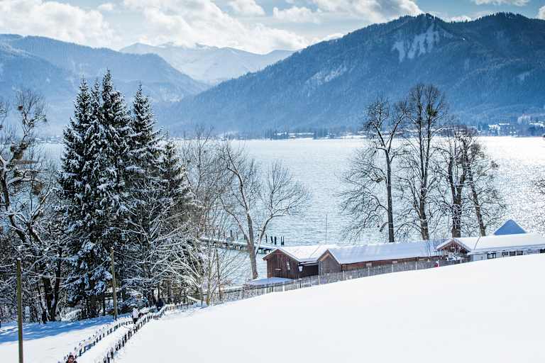 Tegernsee im Winter