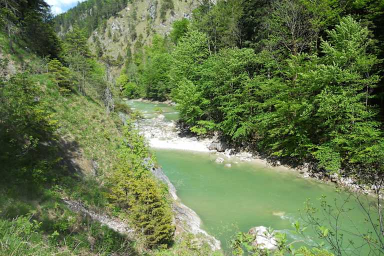 Die Tiefenbachklamm im Tiroler Brandenbergtal
