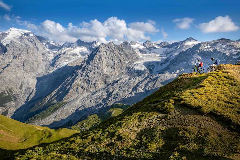 Im Angesicht des Ortlers auf der TransAlp