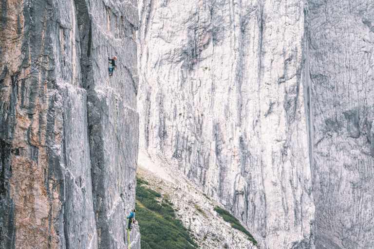 Kletterroute Tschenplatte