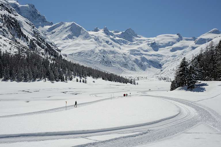 Winterwonderland im Val Roseg