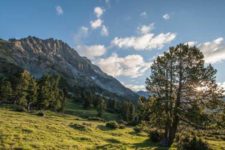 Sensationelle Landschaft entlang der Via Natürala