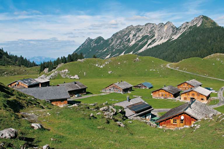 Auf alten Walserwegen