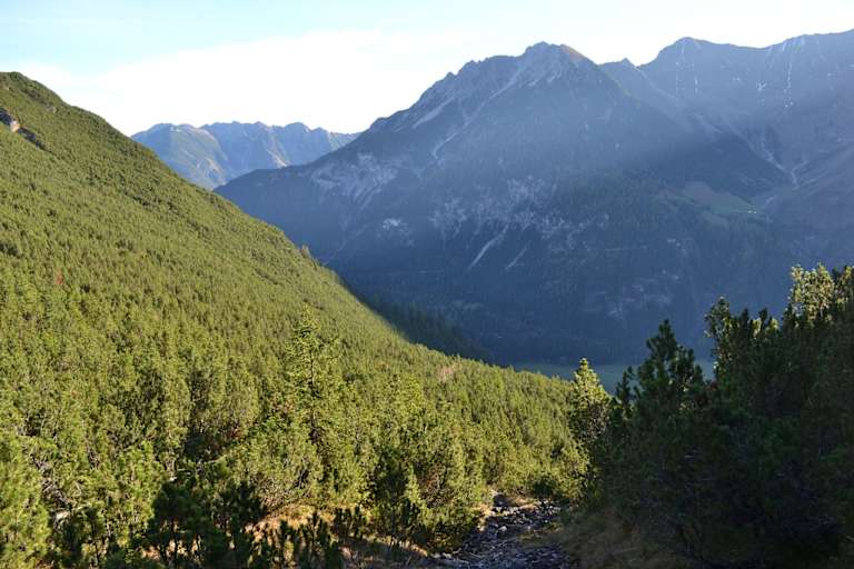 Aufstieg zur Wasserfallkarspitze
