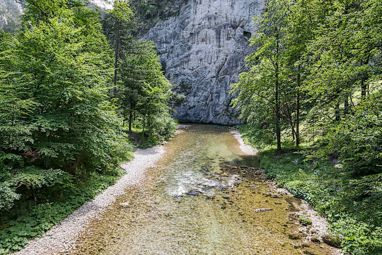 Die Schwarza im Höllental, Rax-Schneeberg-Gebiet