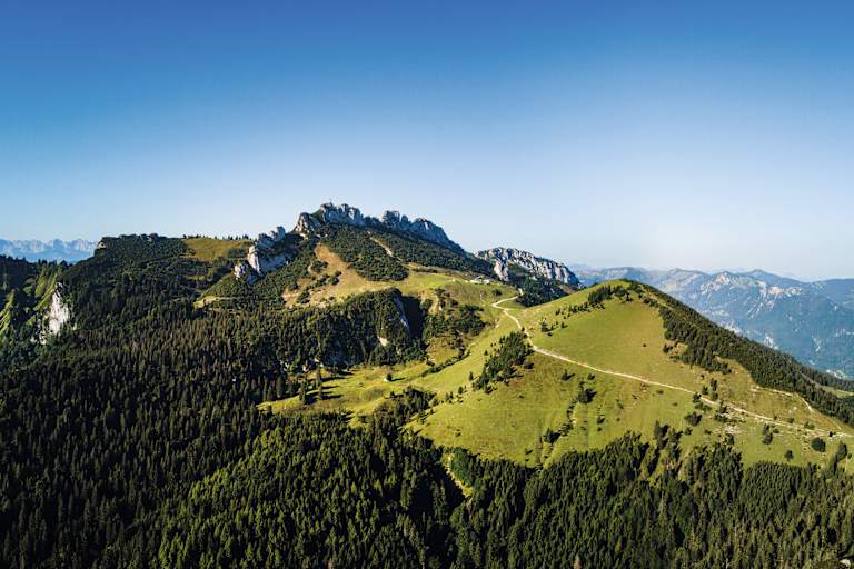 Berglandschaft Bergader Privatkäserei