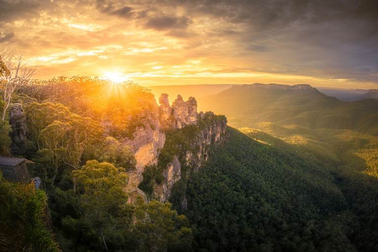 Die Three Sisters in der Great Dividing Range