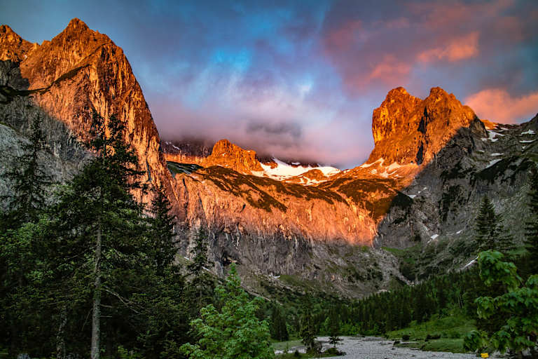 Berg-Know-How: Alpenglühen